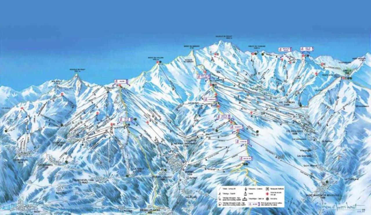 Residence Le Domaine Du Jardin Alpin - Courchevel 1850 Екстериор снимка